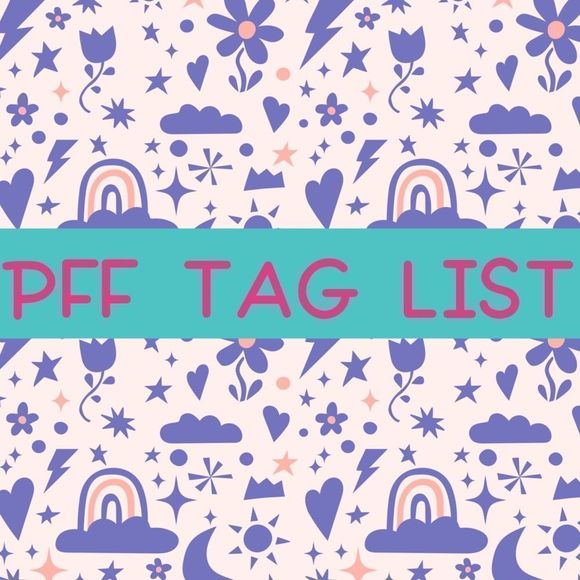 OFFICIAL TAG LIST! 45 SPOTS AVAILABLE - Picture 1 of 2